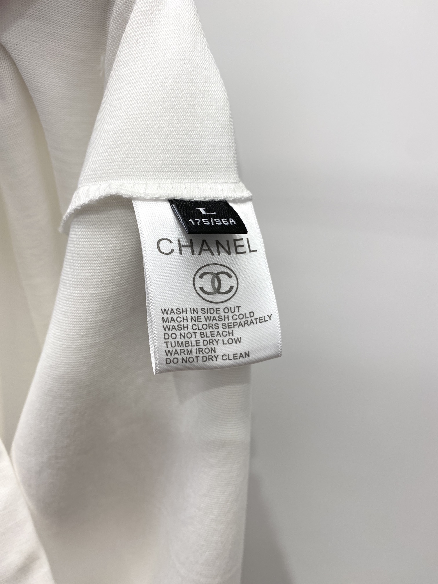chanel t シャツ メンズ偽物 純綿 トップス ゆったり 短袖 プリント シンプル ファッション ホワイト_2