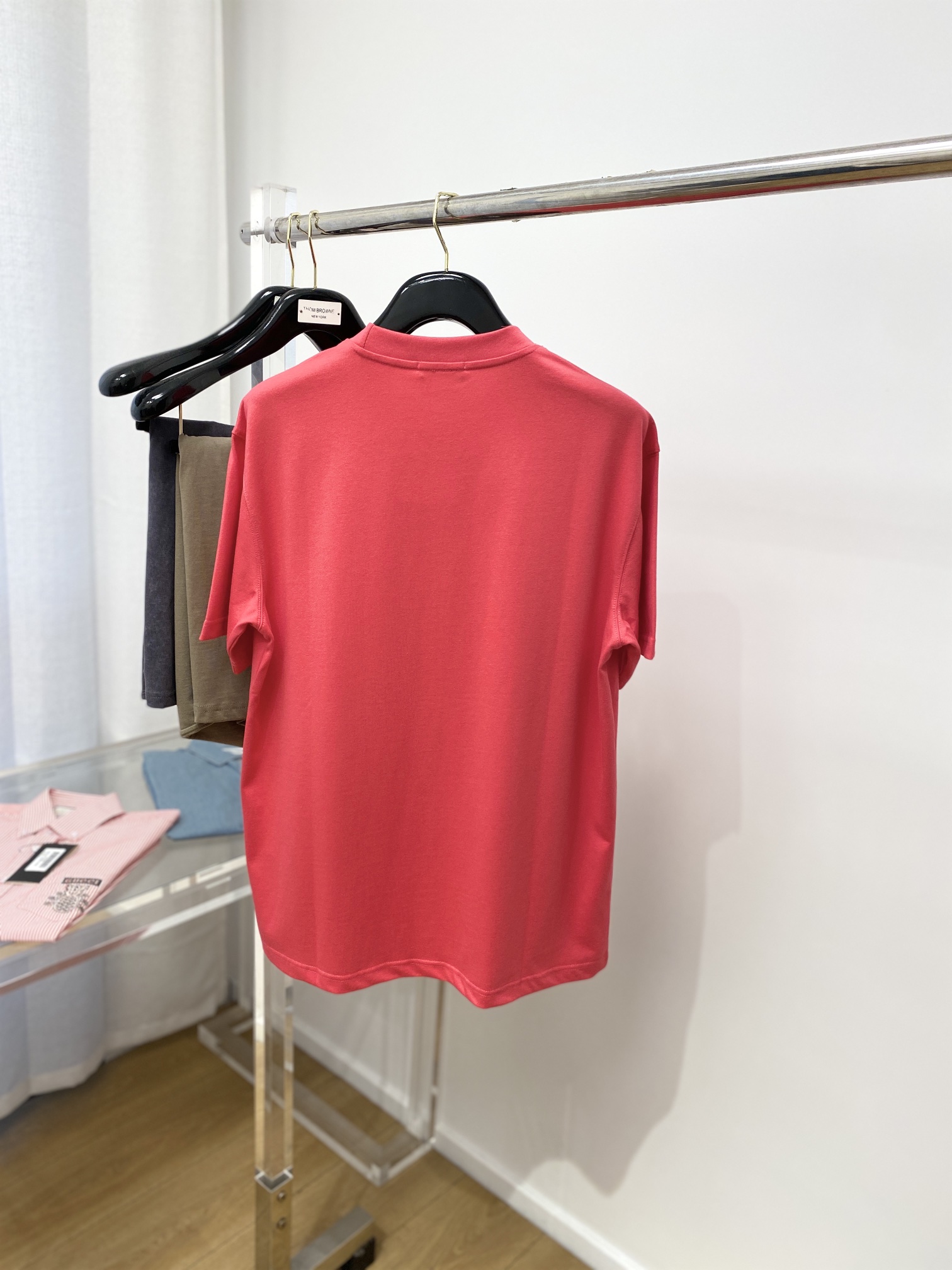 chanel t シャツ 値段Ｎ級品 純綿 トップス ゆったり 短袖 プリント シンプル ファッション レッド_9