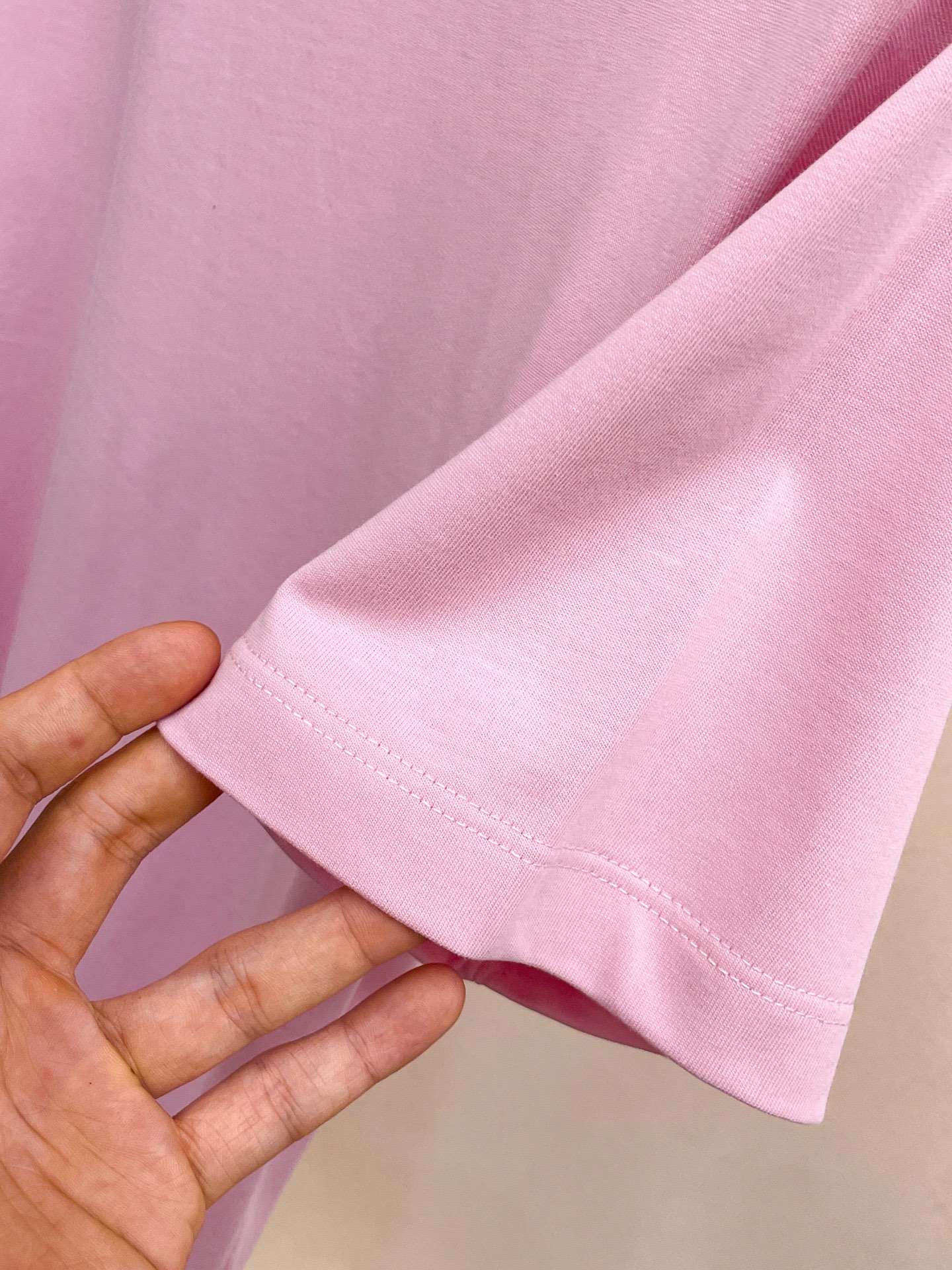 prada の t シャツ激安通販 短袖 ゆったり 純綿 トップス プリント 柔らかい シンプル ピンク_7
