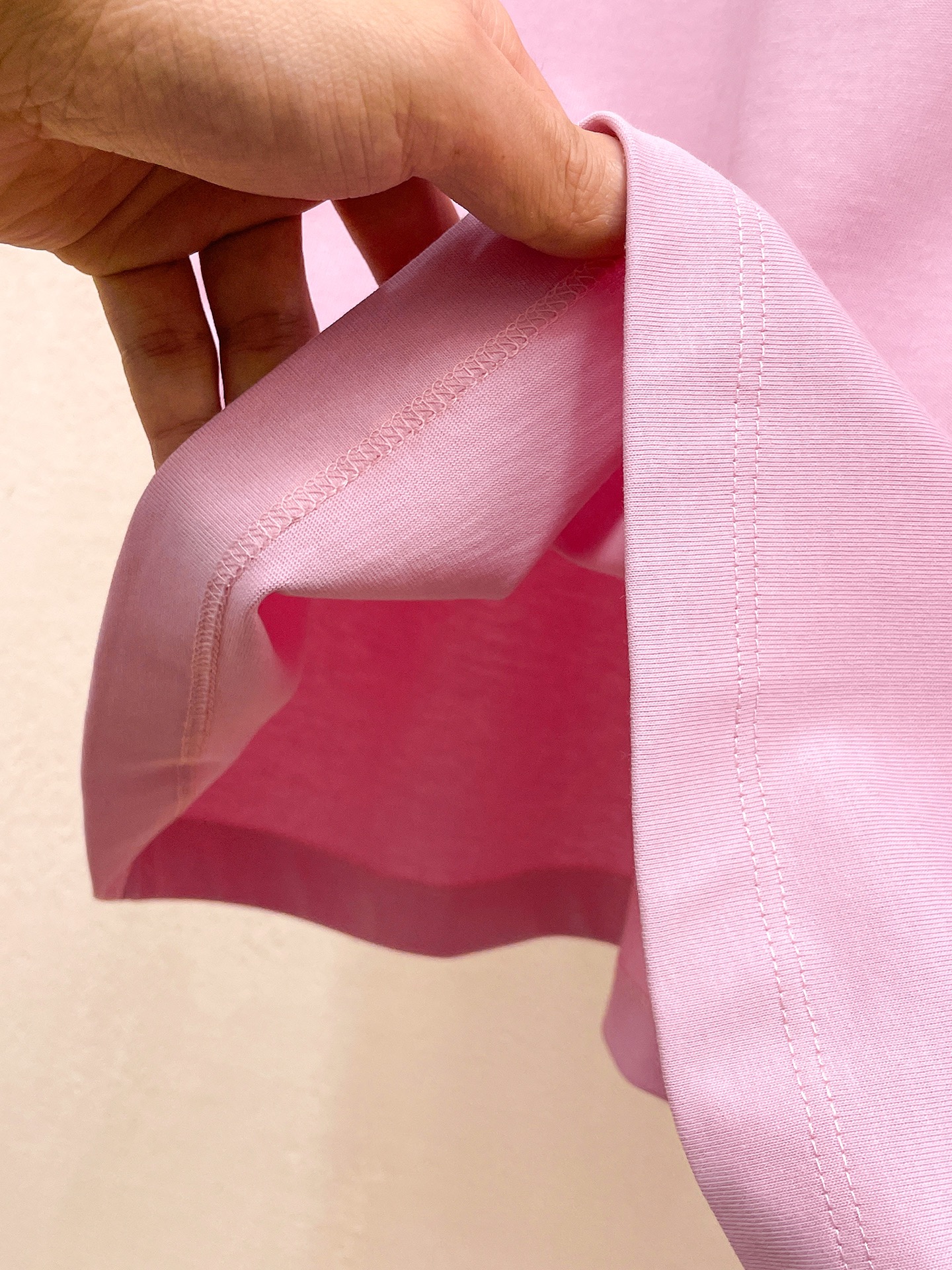 prada の t シャツ激安通販 短袖 ゆったり 純綿 トップス プリント 柔らかい シンプル ピンク_9